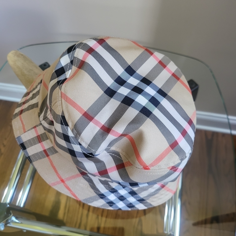 Burberry Check EKD Bucket Hat - Picture 3 of 11